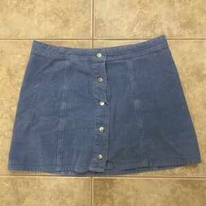 Corduroy skirt